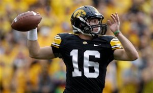 Iowa's James Vandenberg Iowa's James Vandenberg