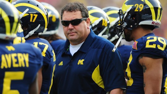 Michigan's Brady Hoke