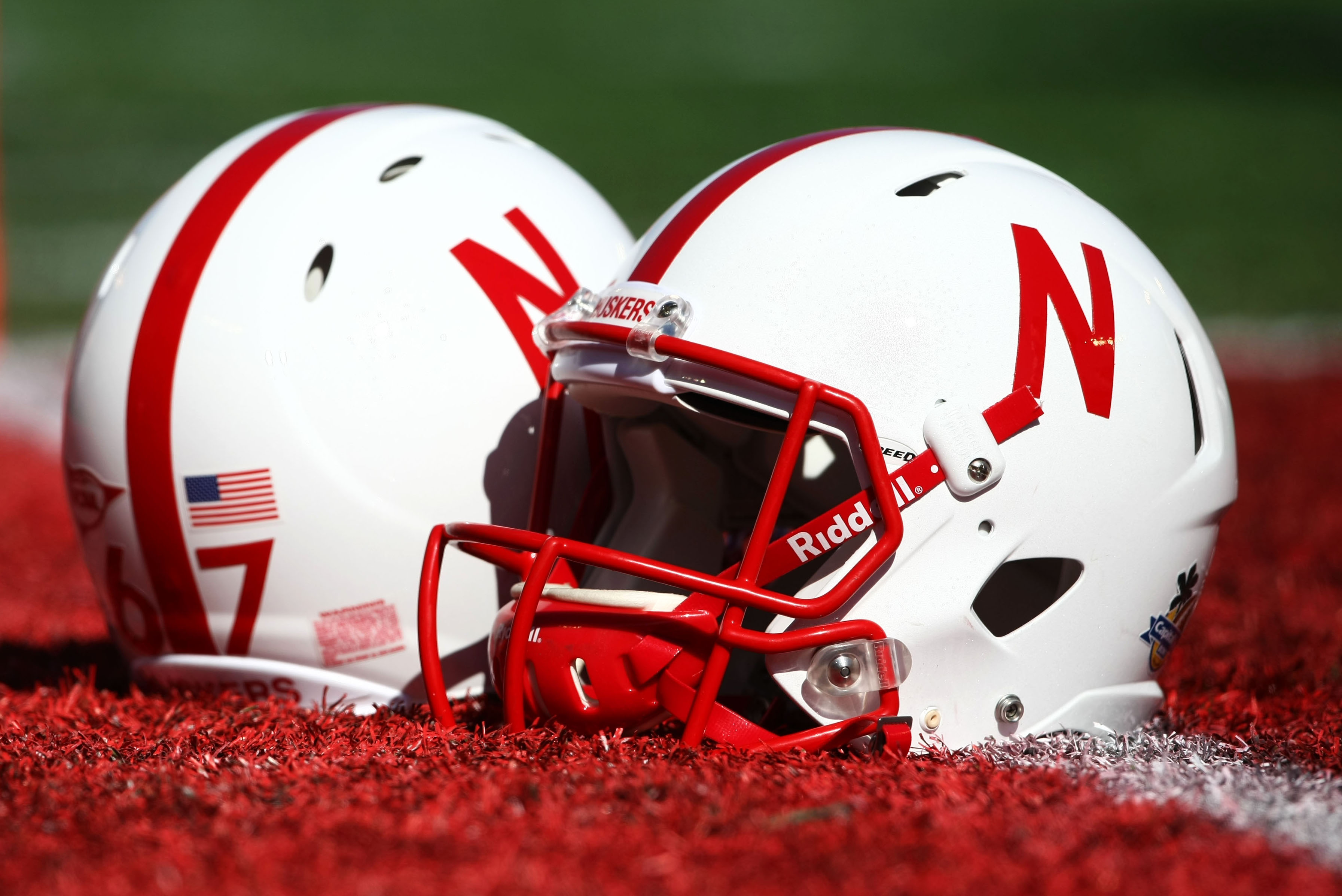 big 10 football helmets