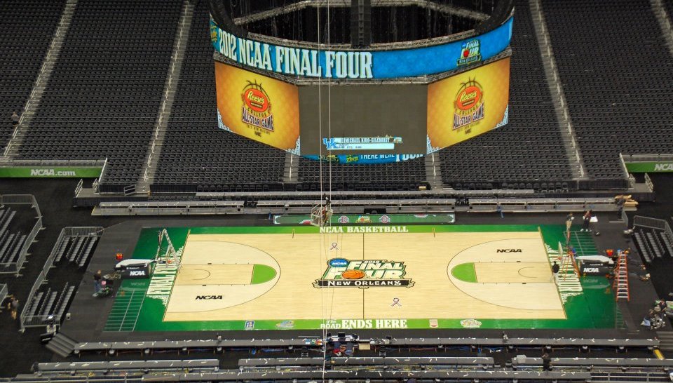 Get your first look at 2012 Final Four court Big Ten Network