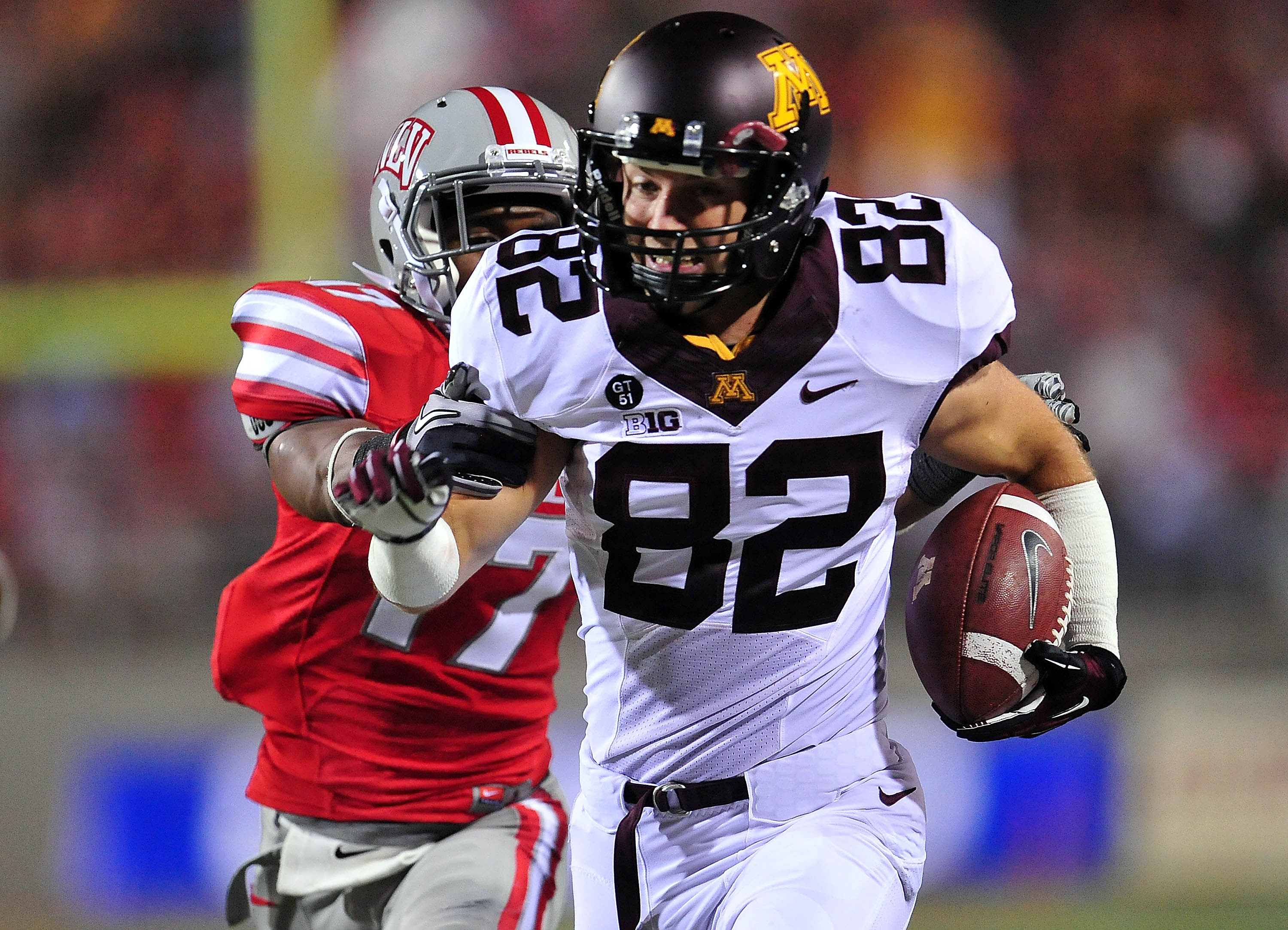 Minnesota WR A.J. Barker tweets he s quit team Big Ten Network