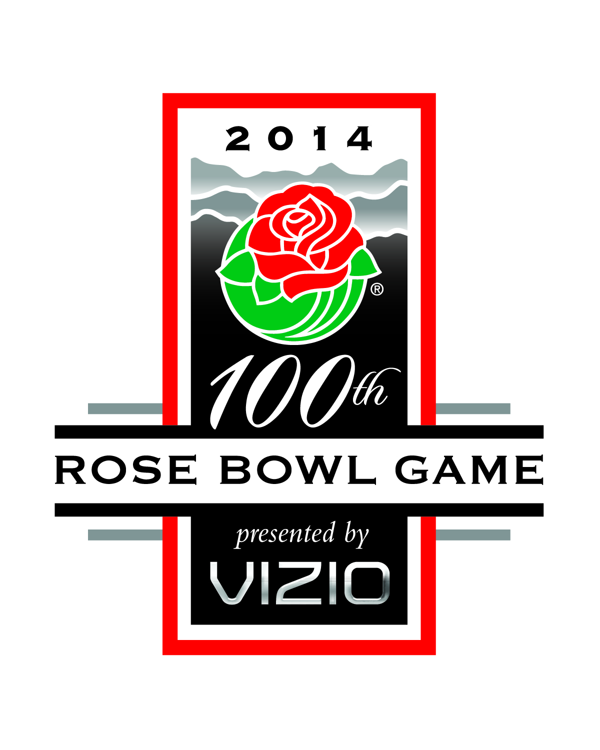 100th rose bowl logo