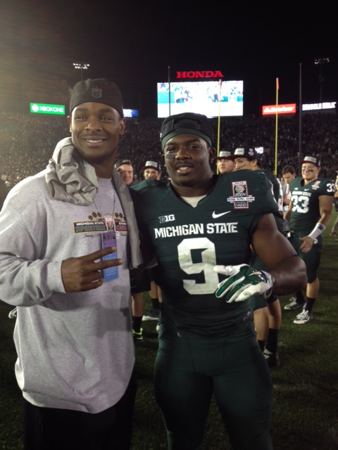 Le'Veon Bell 2.0? MSU center compares freshman to NFL star