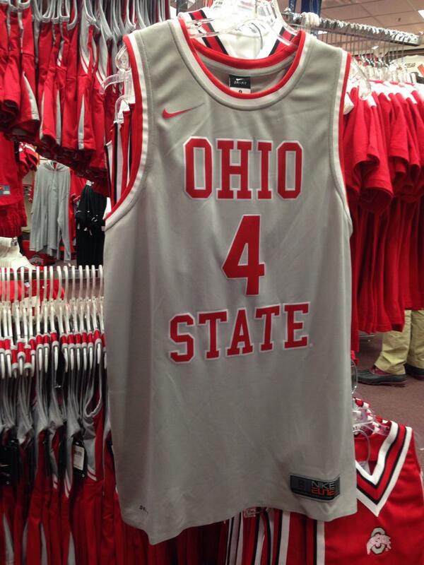 ohio state basketball jersey throwback