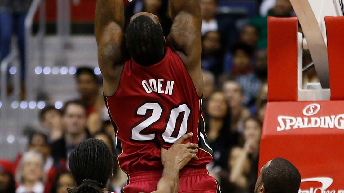 Greg Oden plays for first time in more than four years, dunks twice in Heat  loss – New York Daily News