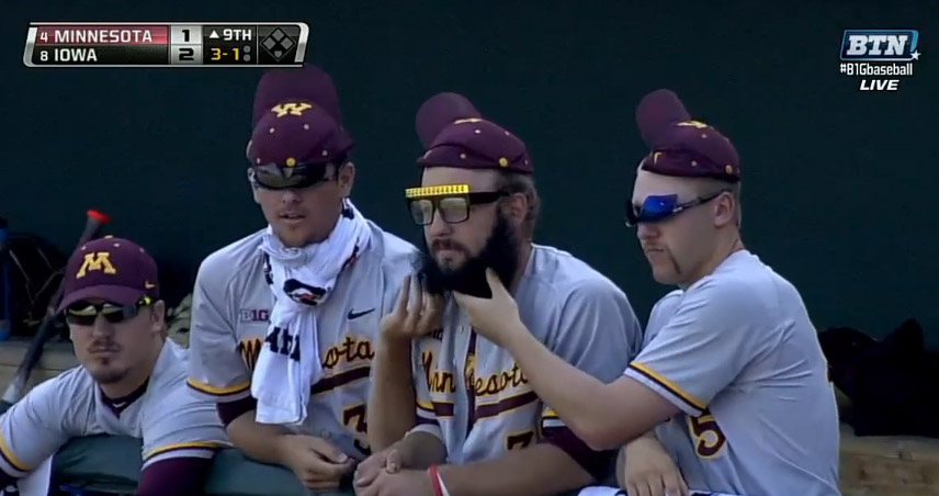 Cody Campbell, the most interesting man in the dugout - Big Ten Network