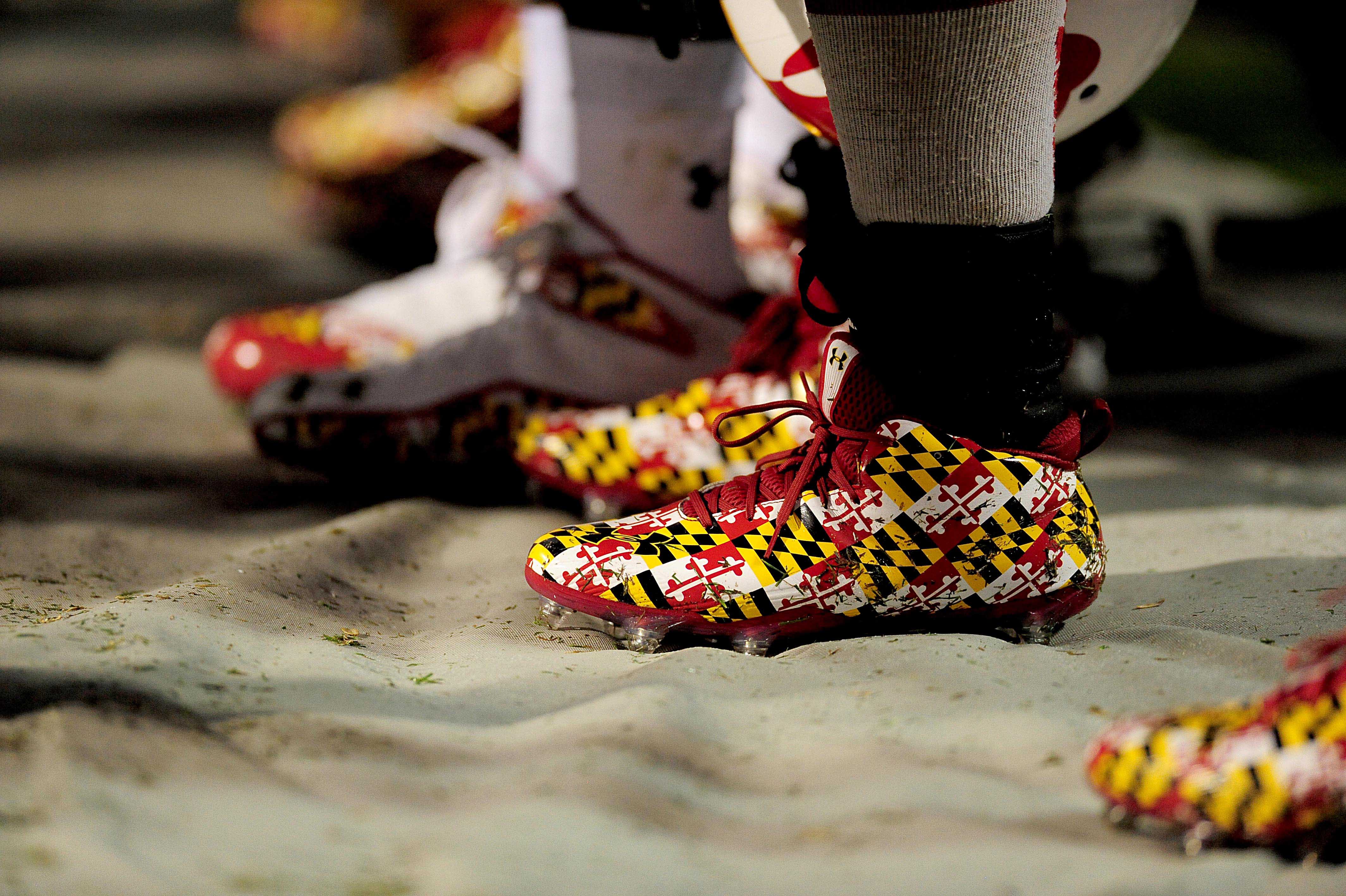 Maryland football hot sale cleats