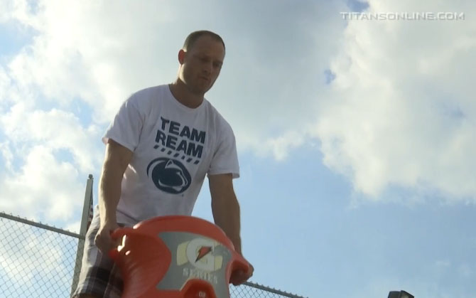 NFLs Tim Shaw reveals he has ALS as he takes Ice Bucket 