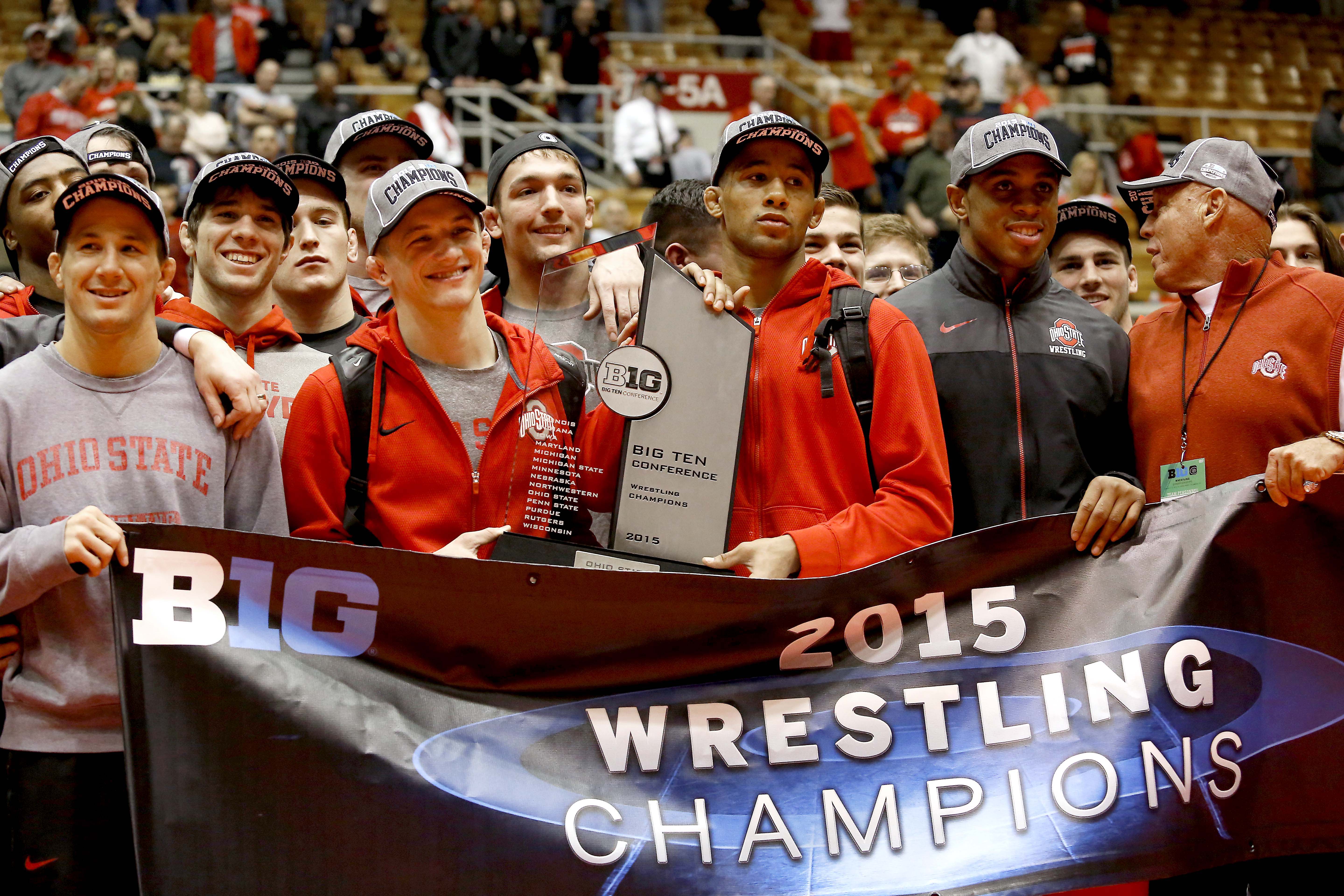 Ohio State in first place after Session 2 of NCAA wrestling