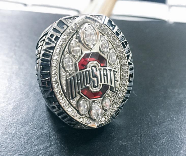 Ohio State Buckeyes OSU 2014 Season National Championship Ring