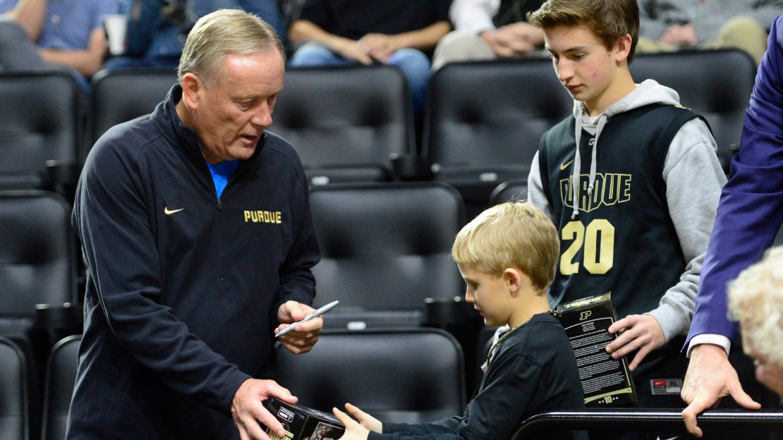 Rick Mount honored at halftime of Purdue-Iowa game - Big Ten Network