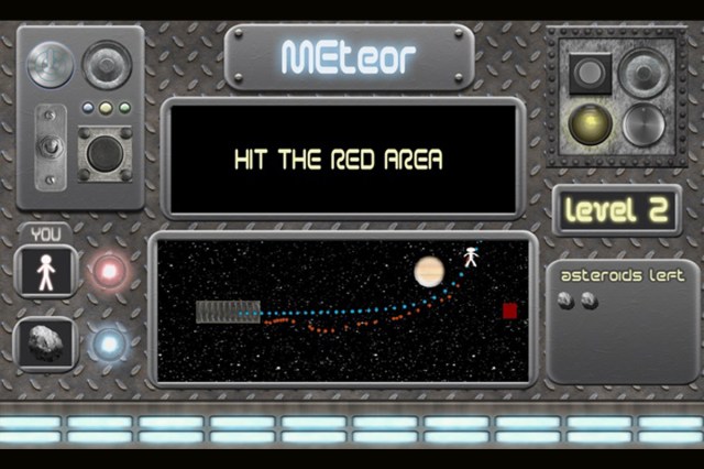 The MEteor "dashboard." Photo courtesy of Prof. Lindgren.