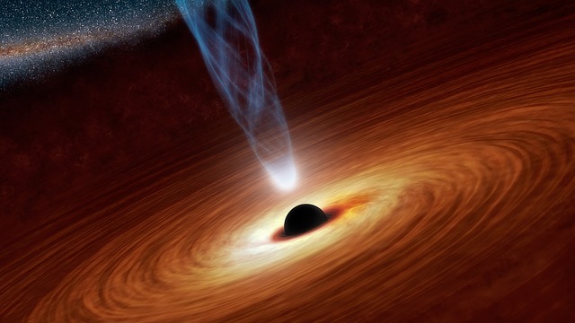 A black hole