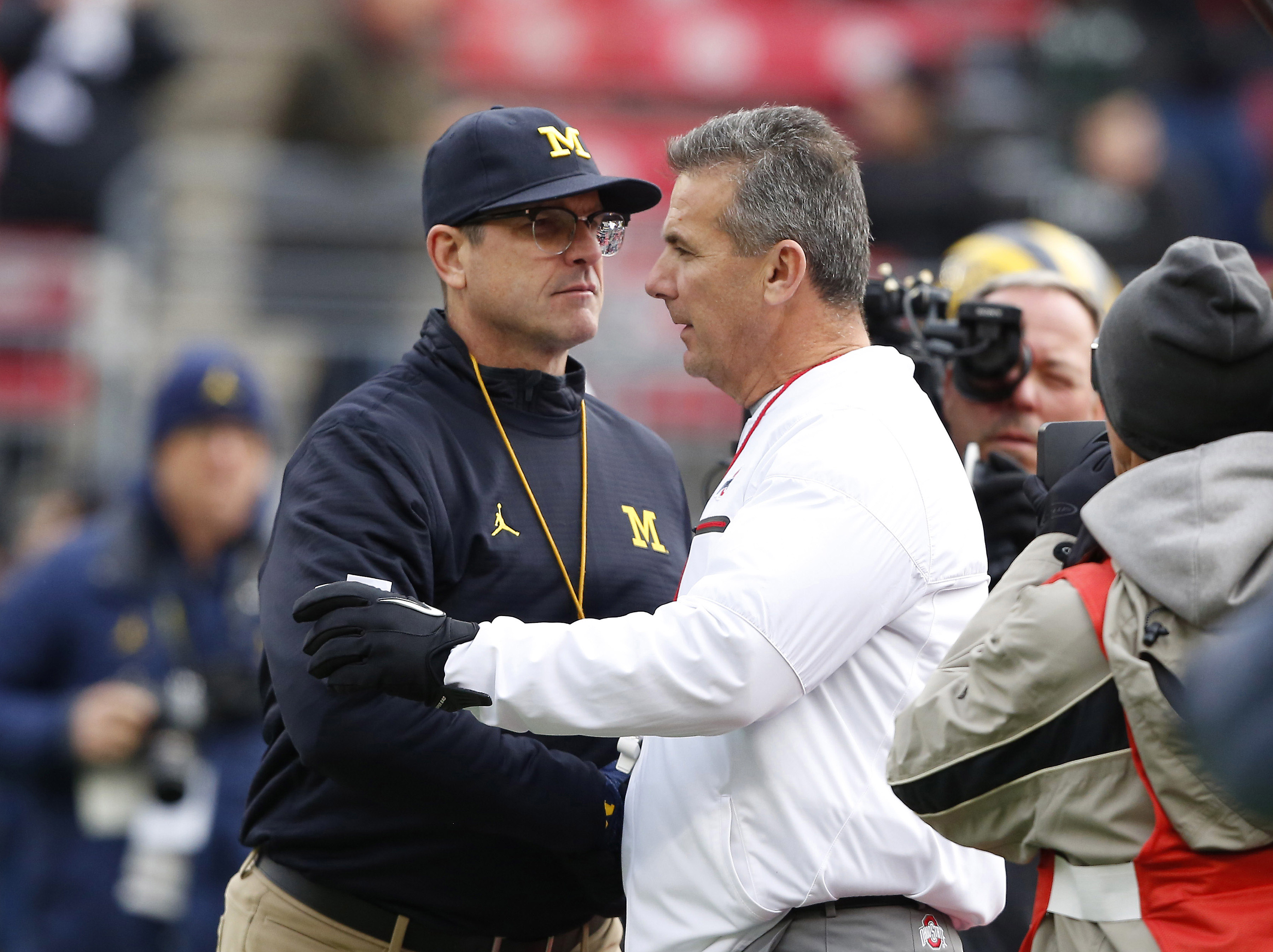 Watch Urban Meyer's react to No. 2 Ohio State double OT win vs. No. 3
Michigan