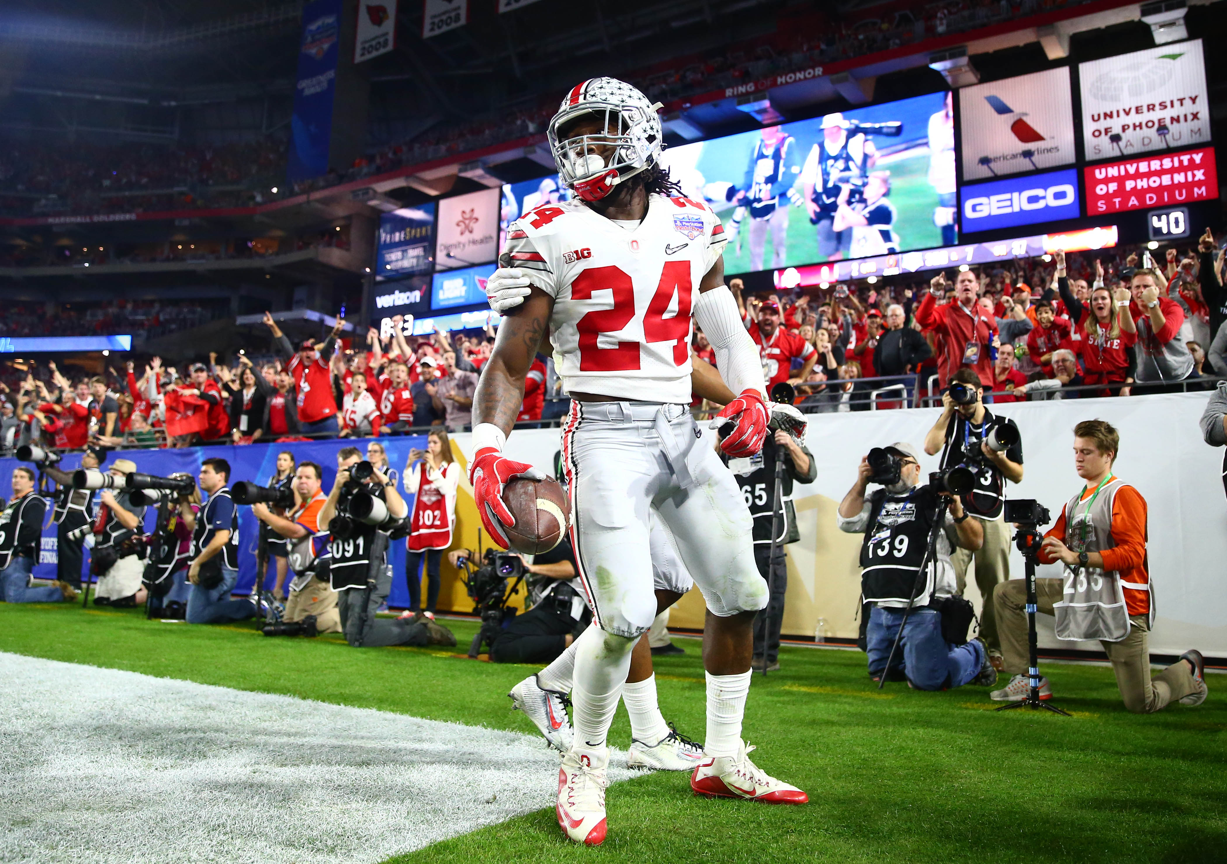 What 49ers RB Carlos Hyde learned from Cowboys RB Ezekiel Elliott while  both were at Ohio State