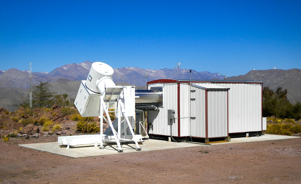 Wisconsin H-Alpha Mapper (WHAM)at the Cerro Tololo Inter-American Observatory in Chile. A spectrometer designed to measure the ionized hydrogen that permeates interstellar space, WHAM has been an astronomical workhorse, mapping a key ingredient of the Milky Way’s interstellar soup of dust and gas for two decades —first atop Kitt Peak, Arizona, and for about the last decade in the Andes in Chile.