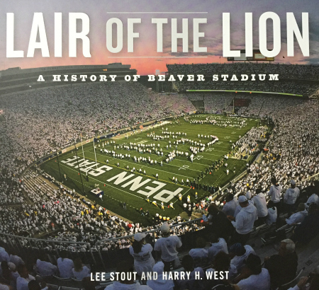 Cover of Penn State historians' new book Lair of the Lion