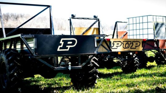 Purdue University's all-purpose vehicle, the PUP.