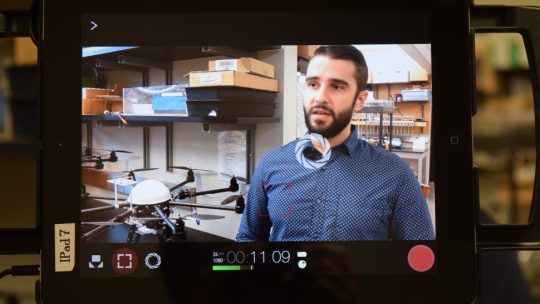 Leonardo Bastos, a soil and water sciences doctoral student at Nebraska, is interviewed about his research for a Streaming Science production.