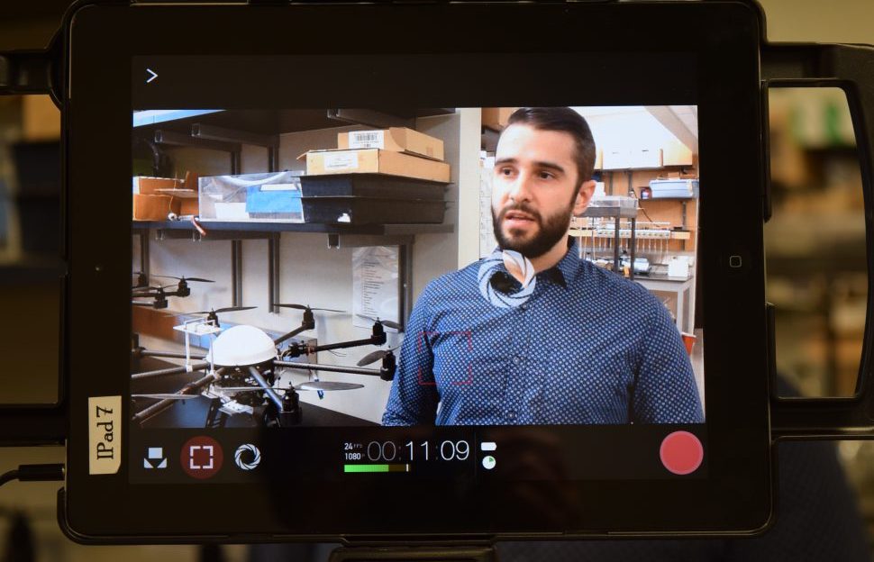 Leonardo Bastos, a soil and water sciences doctoral student at Nebraska, is interviewed about his research for a Streaming Science production.
