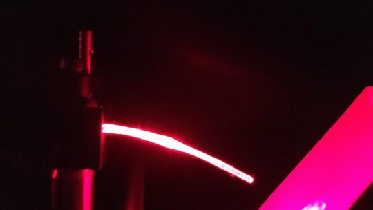 A new biomedical light fiber developed by engineers at Penn State