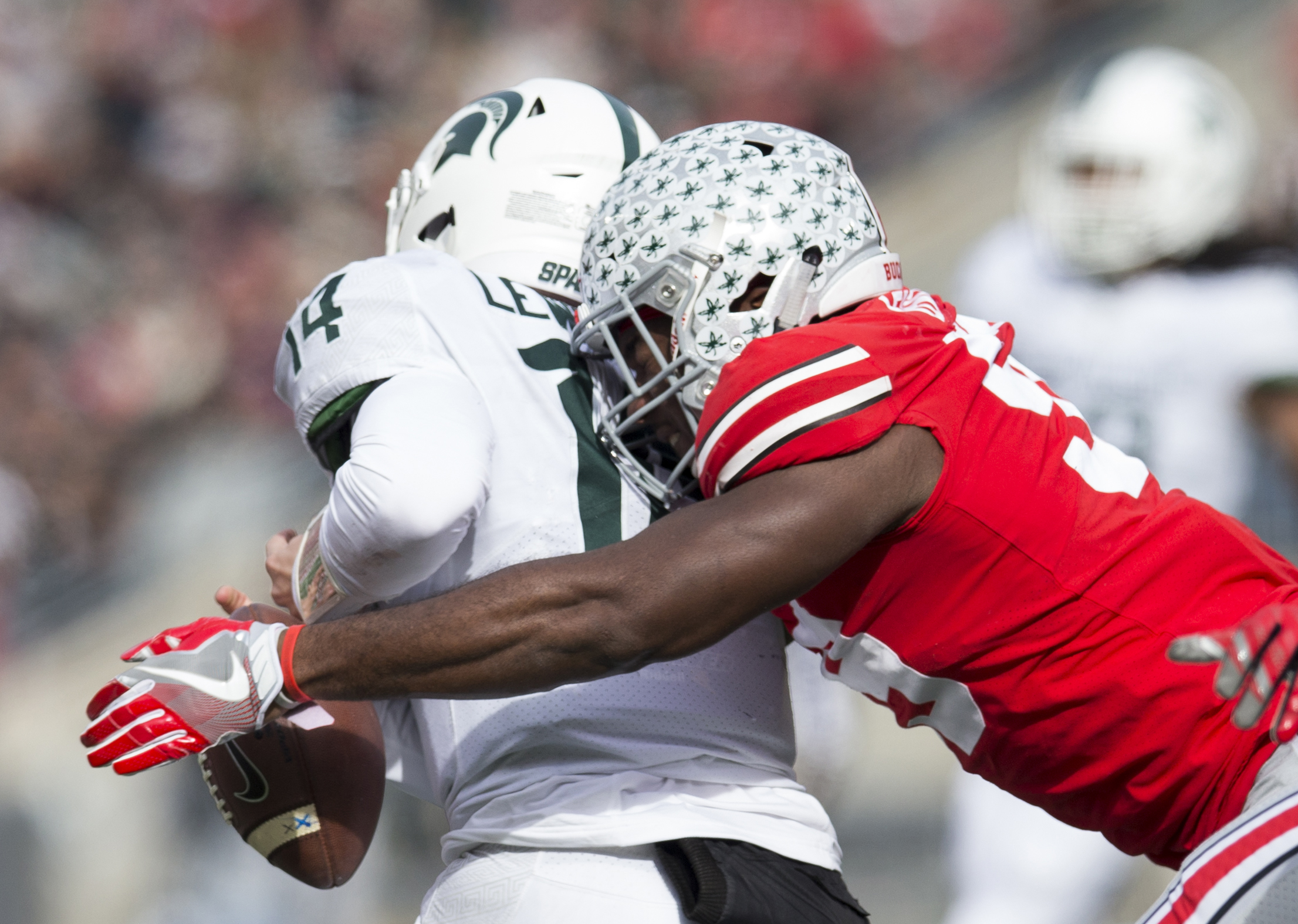 No. 13 Ohio State Thrashes No. 12 Michigan State, 48-3 - Big Ten Network