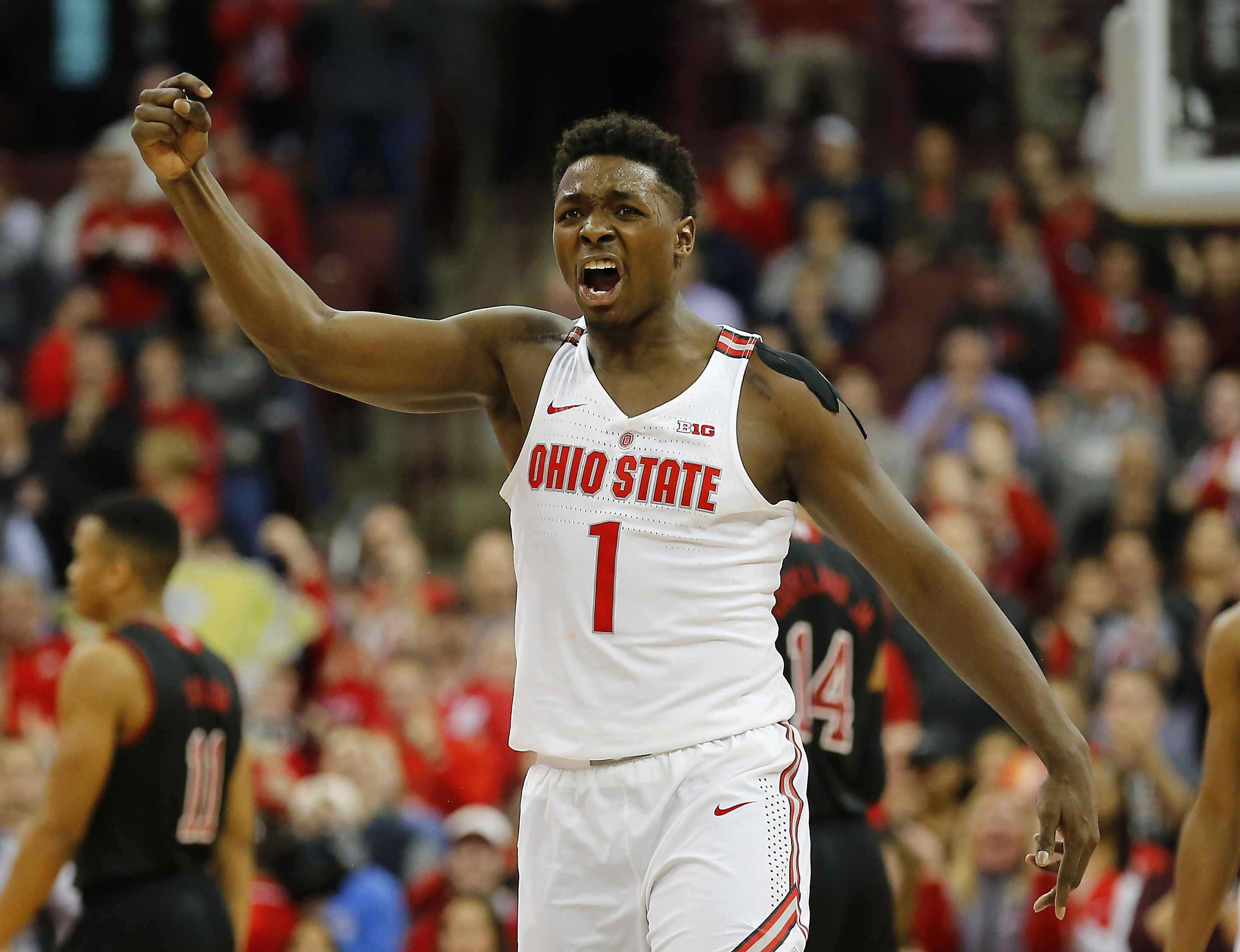 Ohio State holds off Nebraska, 64-59, takes over sole possession of ...