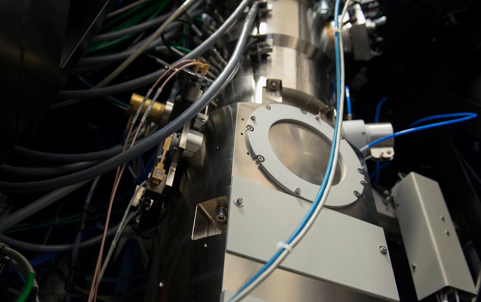 The Titan Krios cryo-electrom transmission microscope at Penn State