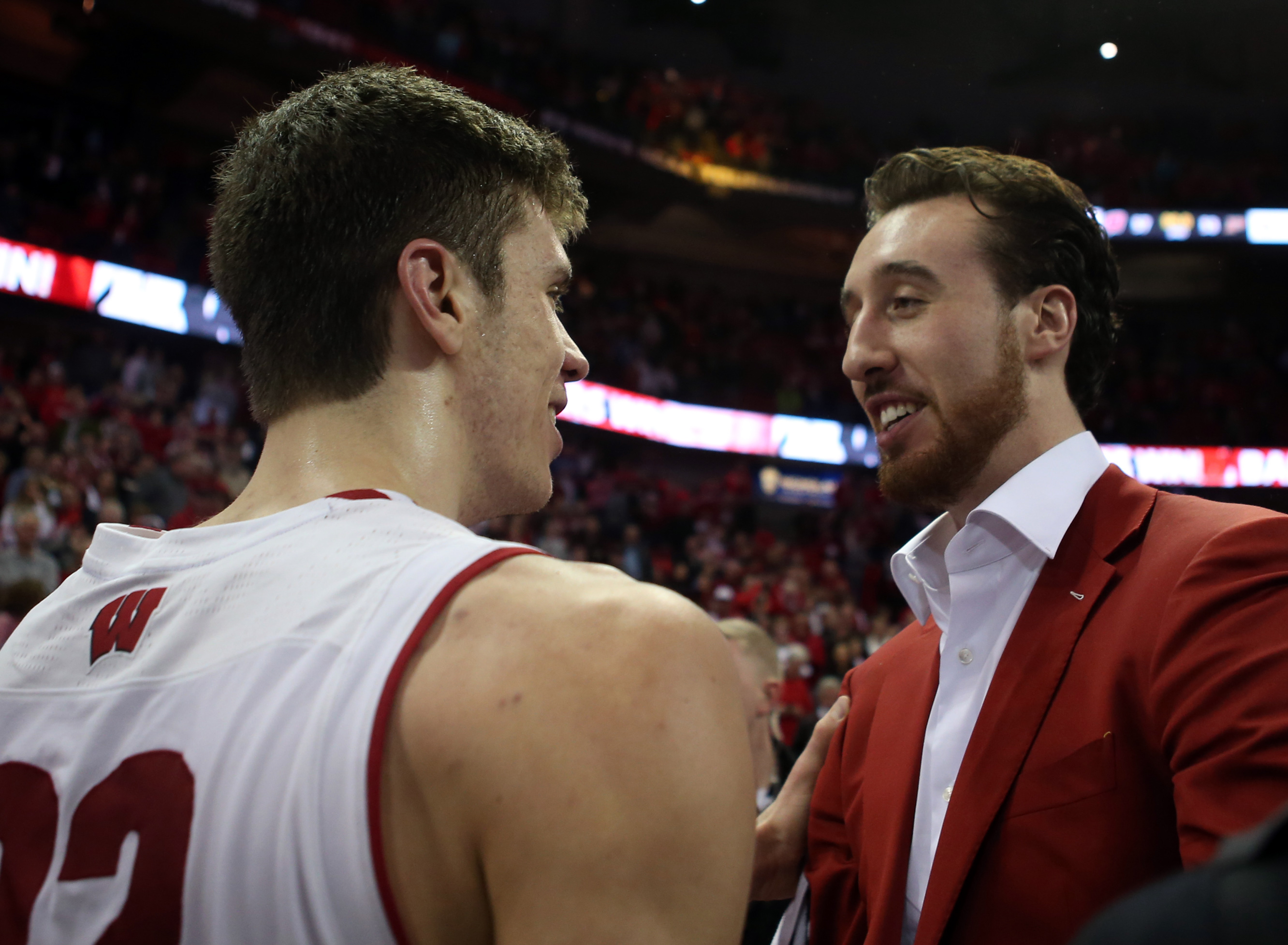 Frank Kaminsky to retire jersey at Wisconsin Badgers game