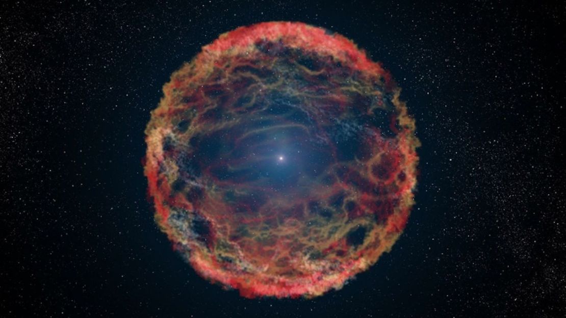 A supernova doing it's thing