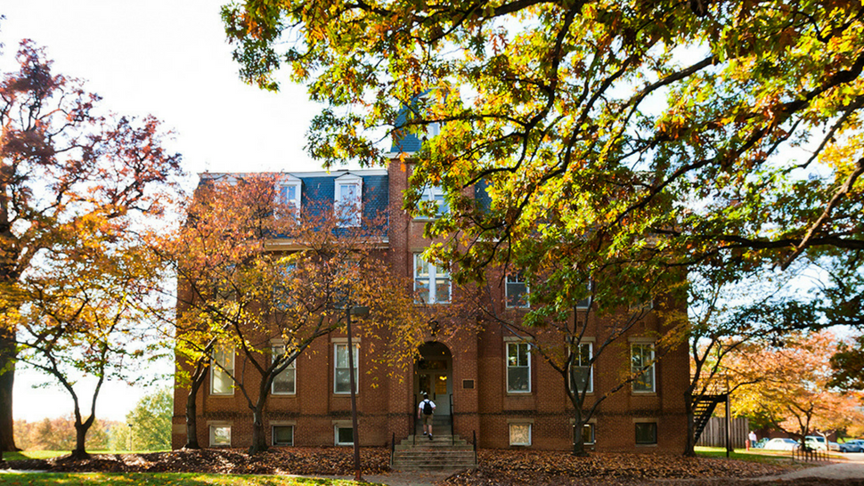 A view of the University of Maryland's Morrill Hall.