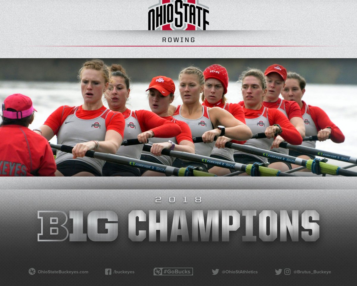 Ohio State wins sixth straight Big Ten women's rowing crown Big Ten