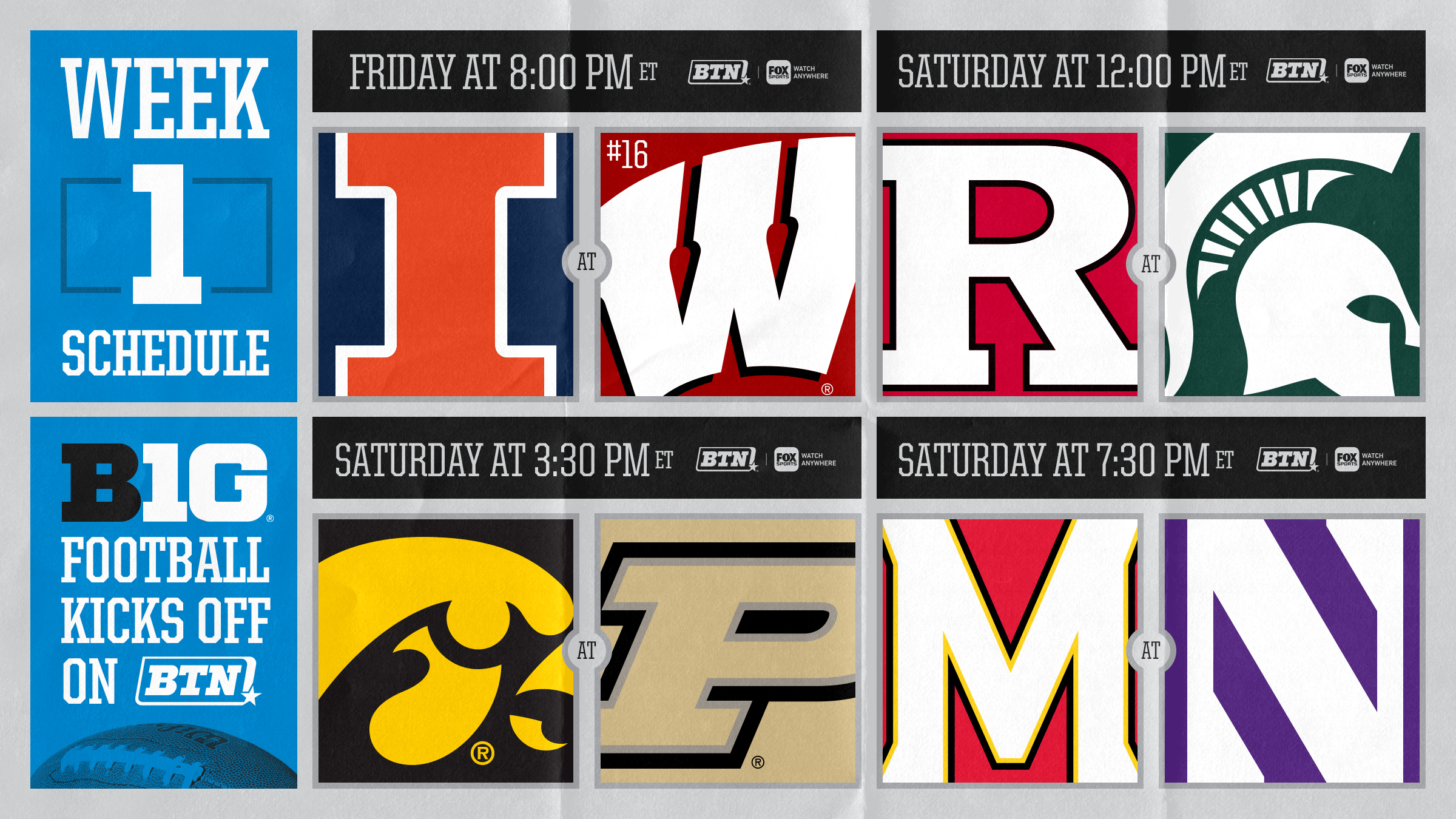 Big Ten 2025 Schedule