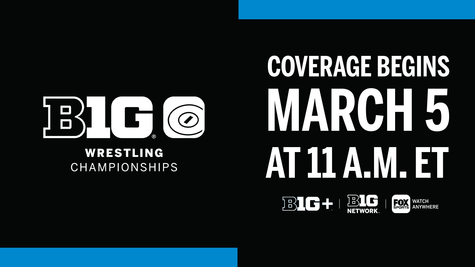 2022 Big Ten Wrestling Championships Coverage on The Big Ten Network