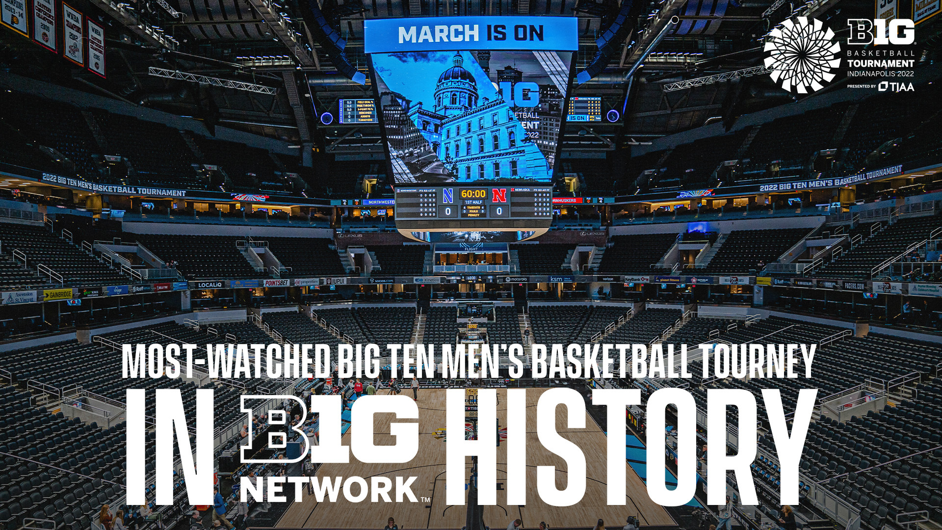 2022 Big Ten Men’s Basketball Tournament Sets New Viewership Record
