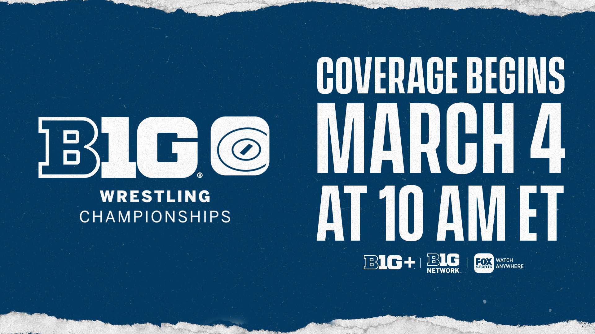 Big Ten Network Presents Coverage of 2023 Big Ten Wrestling