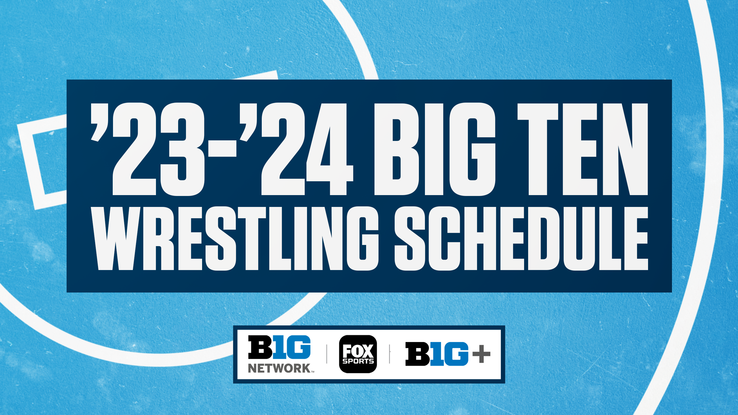 big 10 network wrestling schedule 2023 24